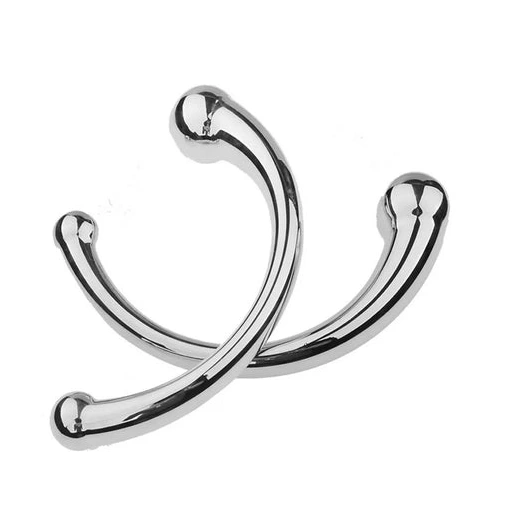 Ended Elegant 5858 Double Steel Anal Hook Stainless 1117